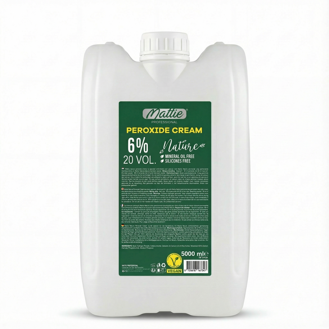 Mattie Professional Nature - 6% (20 VOL) Peroxide Cream Vegan 5000ml
